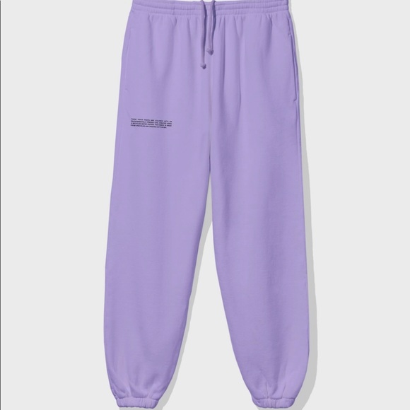 pangaia recycled cotton track pants